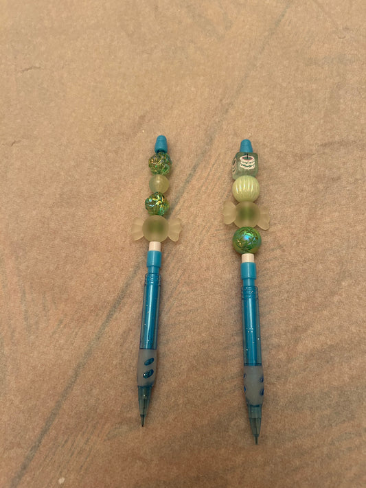 Beaded lead pencil